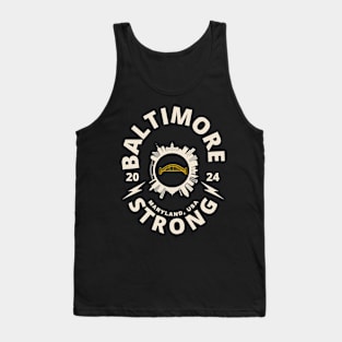 Baltimore Strong Baltimore Bridge Collapse Tank Top